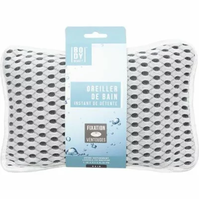 BODY BEAUTY  - Oreiller de Bain &agrave; Ventouse Pillow 26cm Gris