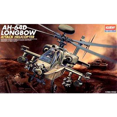 REGAL ACADEMY Boeing Ah 64d Longbow - Maquette D'avion Academy Ac2125-Academy