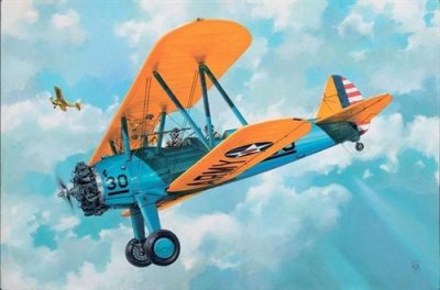 RODEN Boeing-stearman Pt-17 Kaydet - 1:32e - 