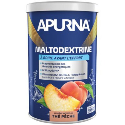 APURNA Boisson energetique  maltodextrine the peche pot 500g