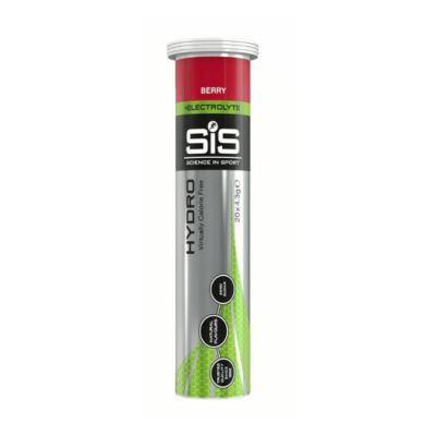 SCIENCE IN SPORT Boisson energetique sis go hydro effervescent fruits rouges 20x4g