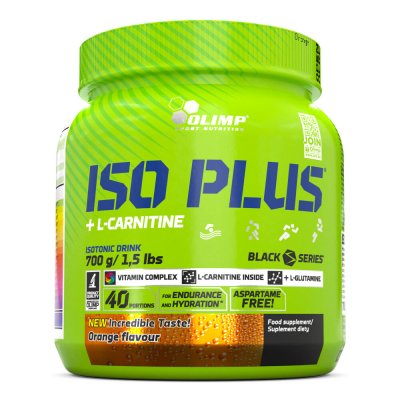 OLIMP SPORT NUTRITION Boisson Iso Plus - Olimp Supplements - Orange - 700 Grammes (20 Doses)