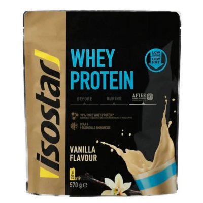 ISOSTAR Boisson proteinee  whey protein plus vanille 570g