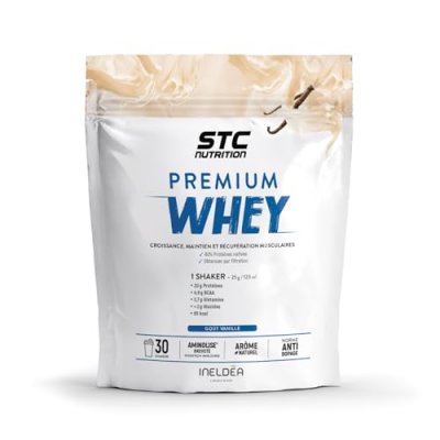 STC NUTRITION Boisson proteinee  premium whey 750 g vanille