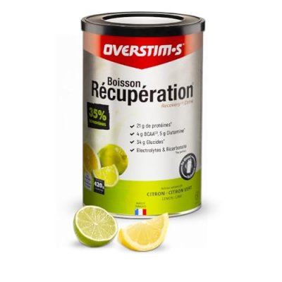 OVERSTIMS Boisson Recuperation -  - Boisson Recup Elite Citron -