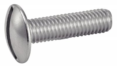 ACTON Bo&icirc;te 100 Vis m&eacute;taux t&ecirc;te ronde large poelier fendue Inox A2 NFE25129 - 4 x 16 mm - 622124X16
