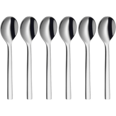 WMF Bo&icirc;te 6 cuill&egrave;res &agrave; espresso Nuova Gris 