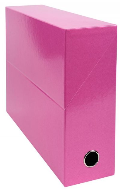 EXACOMPTA Bo&icirc;te &agrave; archive Iderama -  - Dos 90 mm - Rose