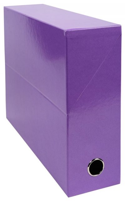 EXACOMPTA Bo&icirc;te &agrave; archive Iderama -  - Dos 90 mm - Violet