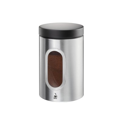 GEFU Bo&icirc;te &agrave; caf&eacute; 500g PIERO  Acier inoxydable Argent