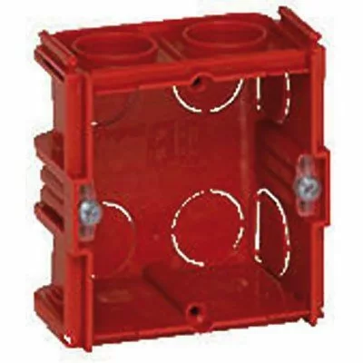 LEGRAND Bo&icirc;te &agrave; encastrer carr&eacute;e Batibox ma&ccedil;onnerie - 1 poste profondeur 30mm