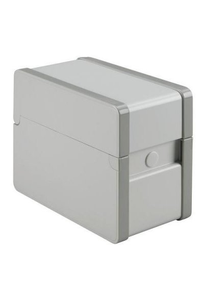 VALR Bo&icirc;te &agrave; fiches Provence Val Rex - format 148x105 - en hauteur - gris