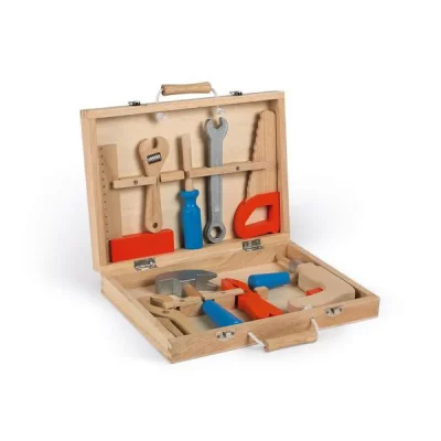 JURATOYS JANOD Boite a outils briko kids Orange Janod