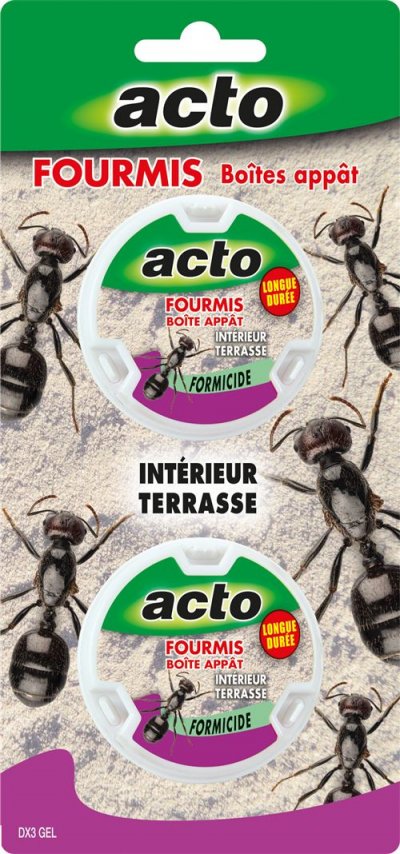 ACTO Bo&icirc;te anti-fourmis - lot de 2