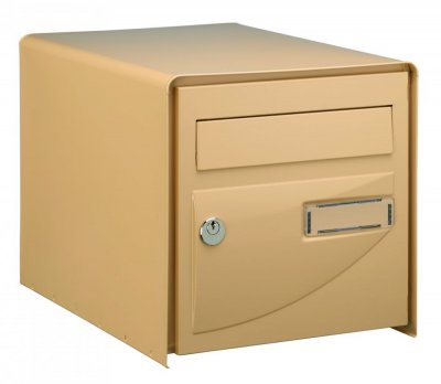 DECAYEUX Bo&icirc;te aux lettres beige Probat - Double face - 