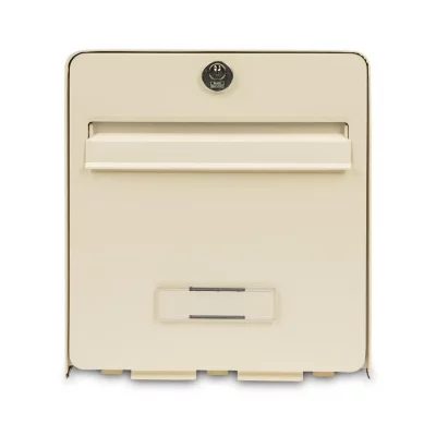 BURG WACHTER Bo&icirc;te aux lettres normalis&eacute;e 2 portes BURG-W&Auml;CHTER Favor acier beige