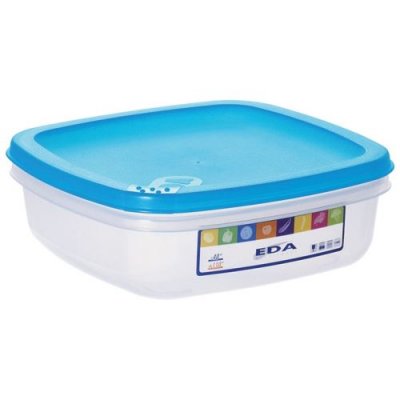 DAVID Boite carree plate 1l naturel couv.tur  10112 na ba.tu