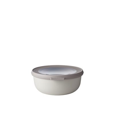 MEPAL Bo&icirc;te conservation ronde plastique blanche Cirqula nordic 0,75L