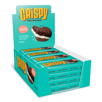 BIOTECH USA Bo&icirc;te crispy protein bar (16x40g)