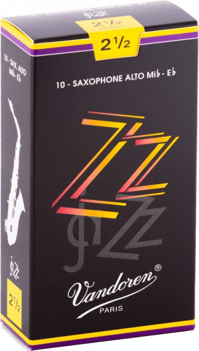VANDOREN Bo&icirc;te De 10 Anches Saxophone Alto Zz Force 2.5 -  Sr4125