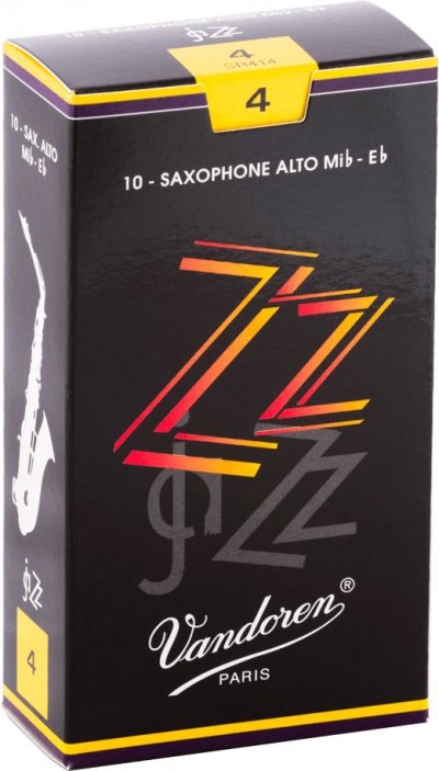 VANDOREN Bo&icirc;te De 10 Anches Saxophone Alto Zz Force 4 -  Sr414