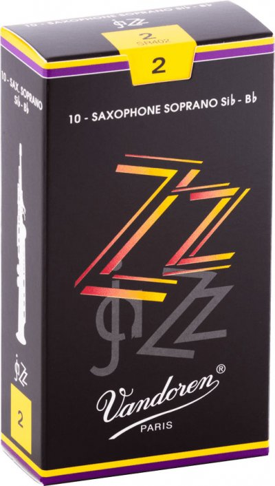 VANDOREN Bo&icirc;te De 10 Anches Saxophone Soprano Zz Force 2 -  Sr402