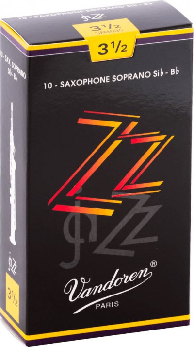 VANDOREN Bo&icirc;te De 10 Anches Saxophone Soprano Zz Force 3.5 -  Sr4035