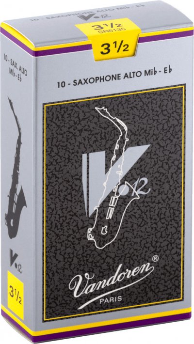 VANDOREN Bo&icirc;te de 10 anches V12 saxophone alto Force 3.5 - SR6135