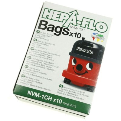 NUMATIC Boite de 10 sacs d'origine (604015) Aspirateur 