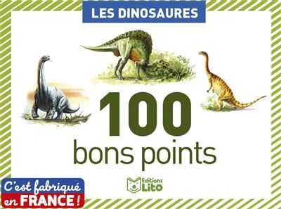 PAS DE MARQUE Boite de 100 bons points les dinosaures