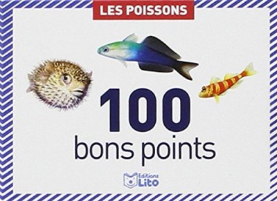 LITO Boite de 100 bons points les poissons