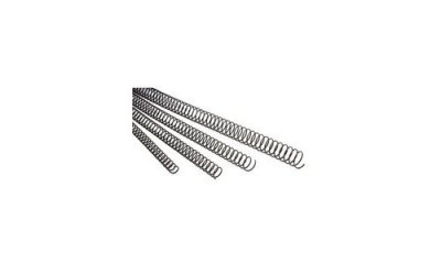 GBC Bo&icirc;te De 100 Spirales M&eacute;talliques De 12 Mm. Couleur Noire  915112