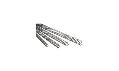 GBC Bo&icirc;te De 100 Spirales M&eacute;talliques De 8 Mm. Couleur Noire  915108