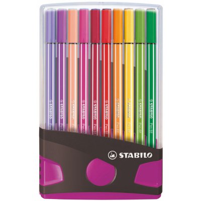 STABILO Bo&icirc;te de 20 feutres Pen 68 ColorParade '' 1 mm
