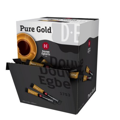 MAISON DU CAFE Boite de 200 stick de caf&eacute; Pure Gold lyophilis&eacute; 15g. 