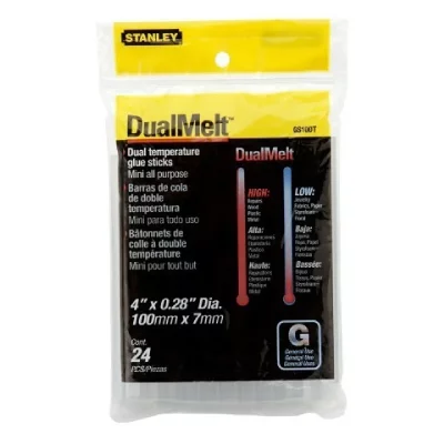 STANLEY Bo&icirc;te de 24 batons de colle 11,5 mm pour Pistolet 6-GR100 - 1-GS20DT