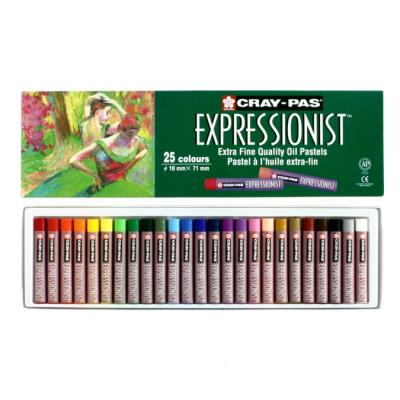 GENERIQUE Bo&icirc;te de 25 pastels &agrave; l'huile Expressionist