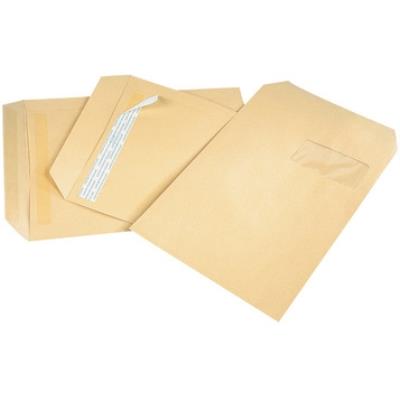 GPV Bo&icirc;te de 250 pochettes Kraft 24 auto-adh&eacute;sives 120g