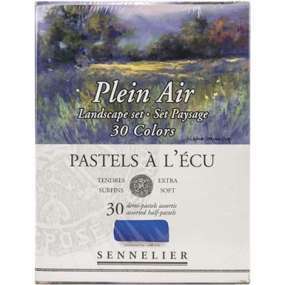 SENNELIER Bo&icirc;te De 30 Demi-Pastels A L'&eacute;cu - Paysages De Campagne - 