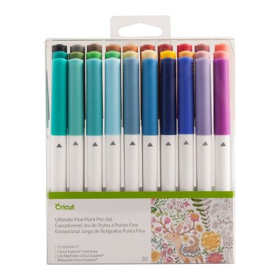 CRICUT Bo&icirc;te de 30 stylos &agrave; pointe fine Ultimate pour  Explore