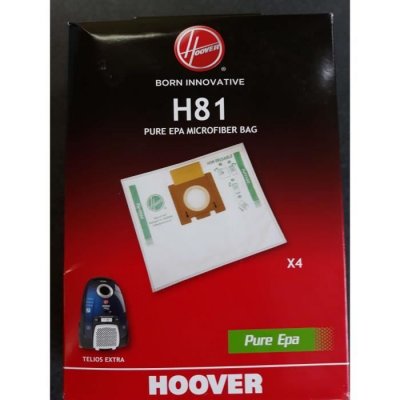 HOOVER Boite de 4 sacs microfibre H81 - Aspirateur (35601865 )