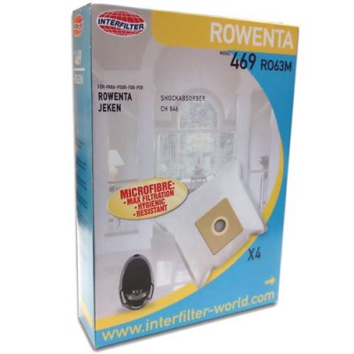 EDER Bo&icirc;te de 4 sacs papier Aspirateur 35600758 , ROWENTA - 35814