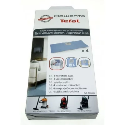 Bo&icirc;te de 4 sacs WET & DRY (62409-38481) - Aspirateur (ZR804 ROWENTA)