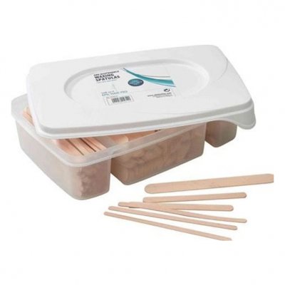 EPIL HAIR PRO Bo&icirc;te de 400 Spatules de 3 mod&egrave;les Sibel