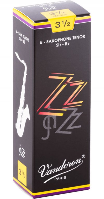 VANDOREN Bo&icirc;te De 5 Anches Saxophone Tenor Zz Force 3.5 -  Sr4235