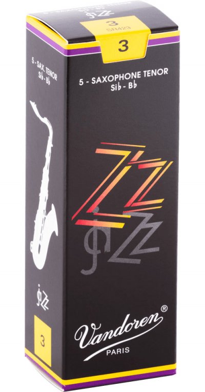 VANDOREN Bo&icirc;te de 5 anches saxophone tenor ZZ Force 3 - SR423