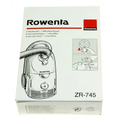 ROWENTA Boite de 6 sacs non tisses dymbo (ZR745) Aspirateur 