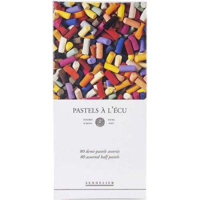 SENNELIER Bo&icirc;te De 80 Demi-Pastels A L'&Eacute;cu - Assortiment - 