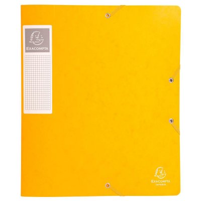 EXACOMPTA Bo&icirc;te de classement Cartobox, A4, 60 mm, jaune