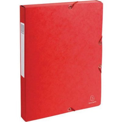 EXACOMPTA Bo&icirc;te de classement Exabox - Dos 25 mm -  - Rouge